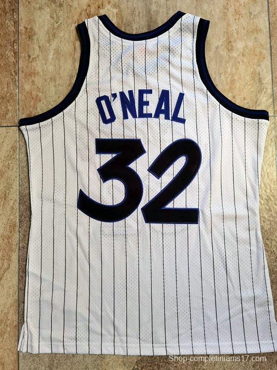 Men's Shaquille O'Neal White Retro Classic Team Jersey