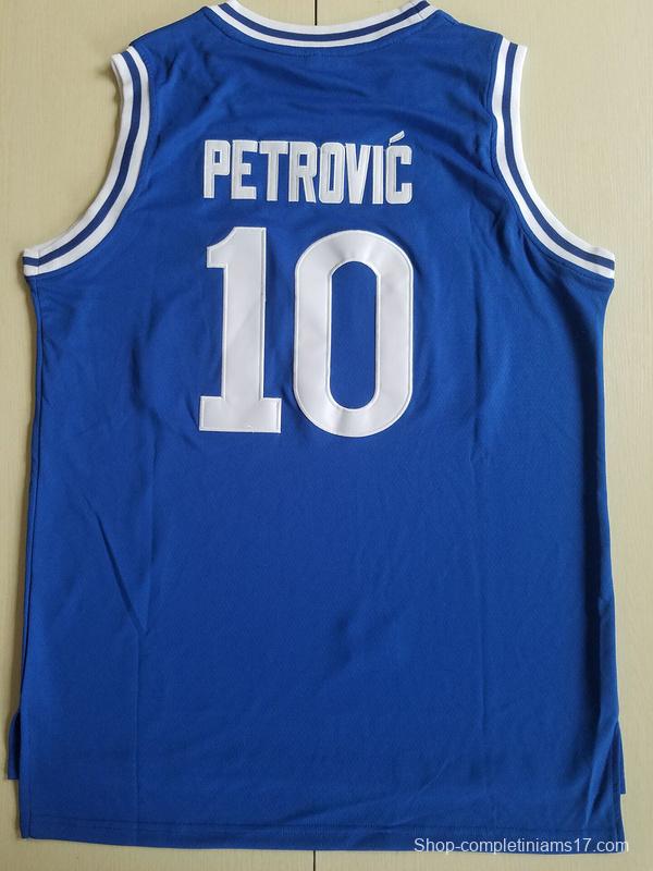 Drazen Petrovic 10 Cibona Zagreb Basketball Jersey