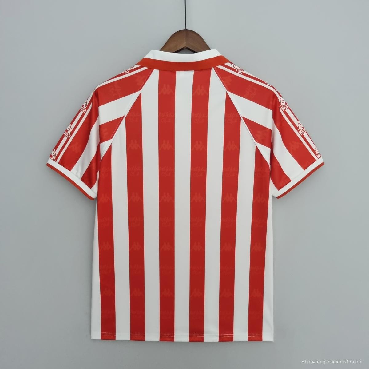 Retro 95/97 Athletic Bilbao home Soccer Jersey