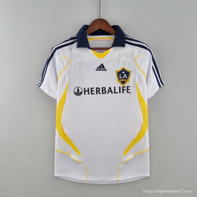 Retro LA Galaxy 2007 HOME  Soccer Jersey