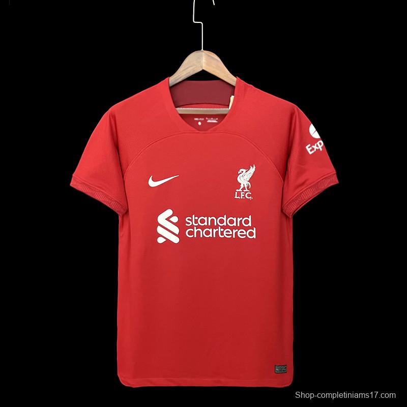 22/23 Liverpool Home  Soccer Jersey