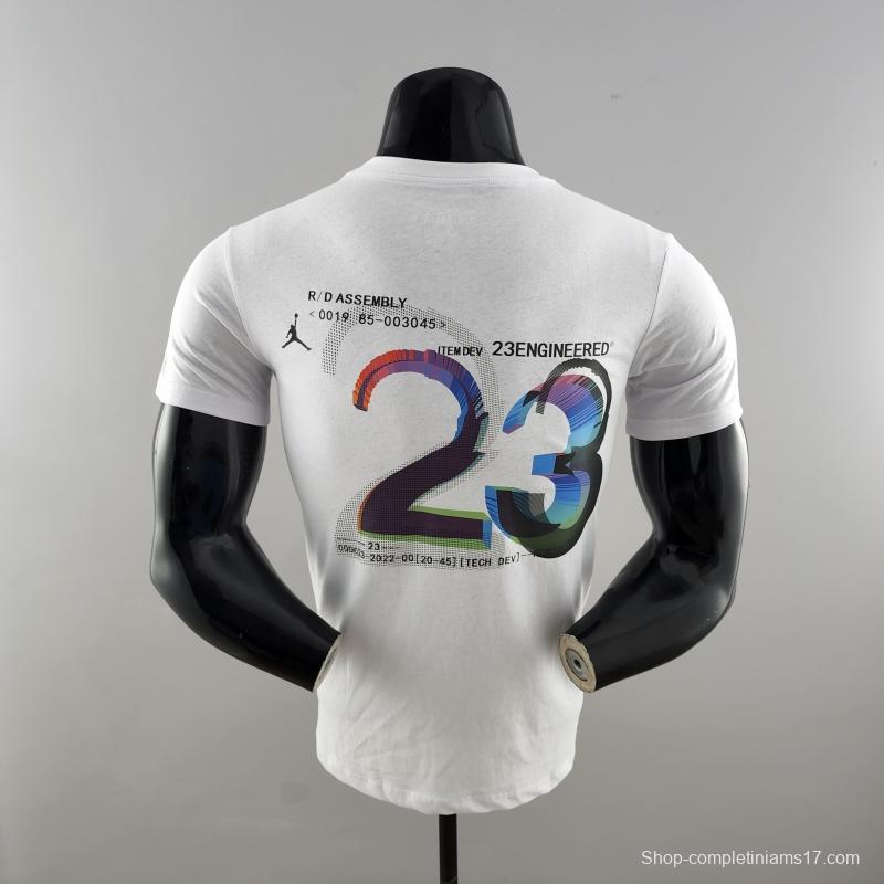 Jordan 23 Engineered Men's T-Shirt. White #K000172