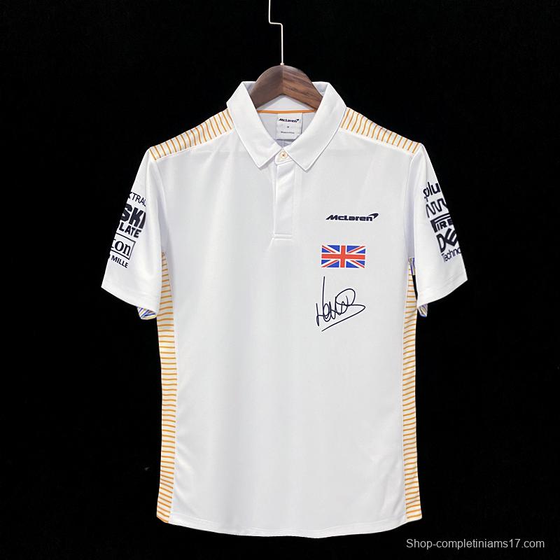 F1 McLaren White 