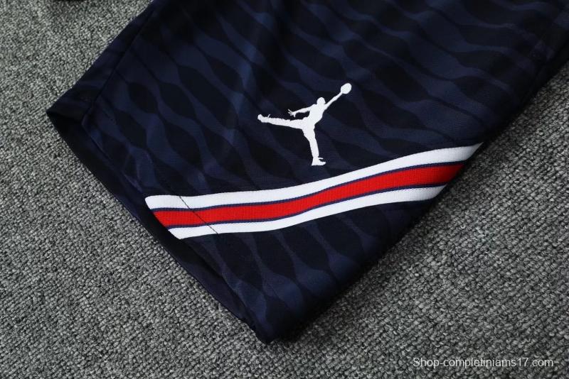 22/23 PSG Pre-match Training Jersey Royal Blue Spotted Vest