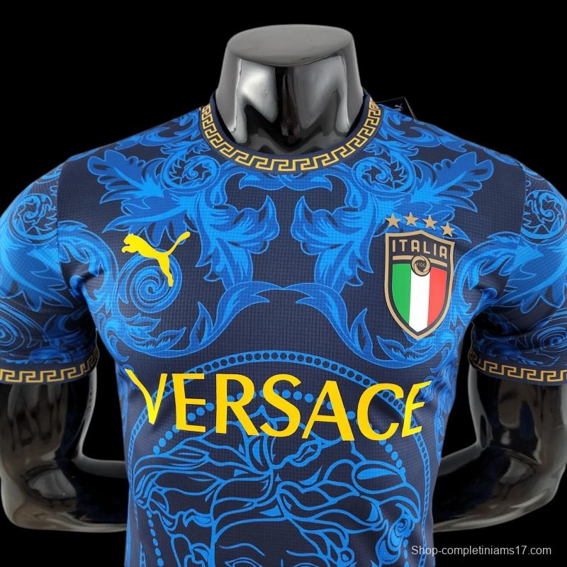 Player Version 2022 Italy X Versace Blue