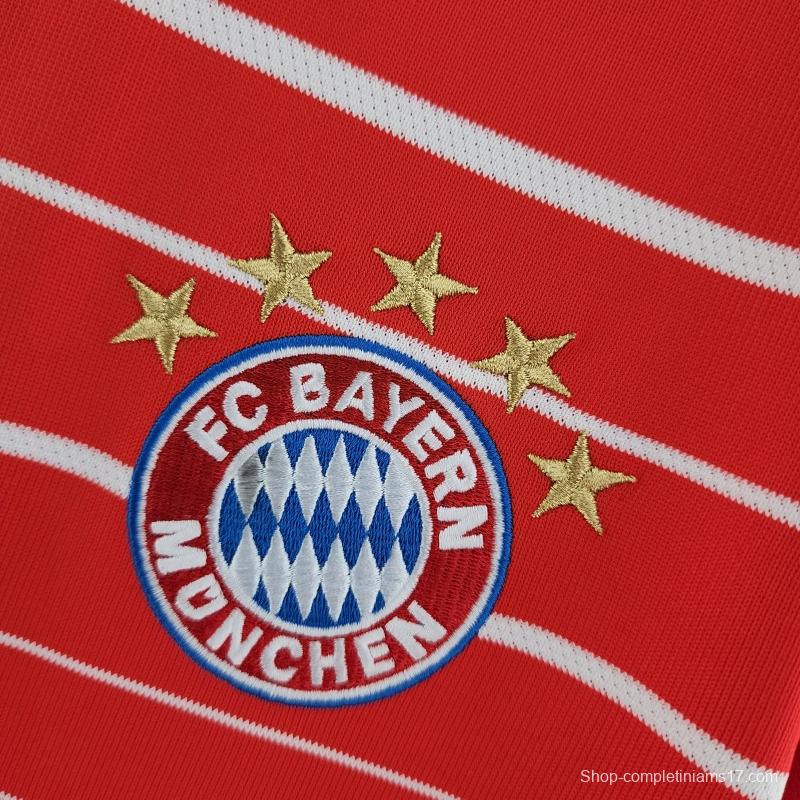 22/23 Bayern Munich Home Soccer Jersey