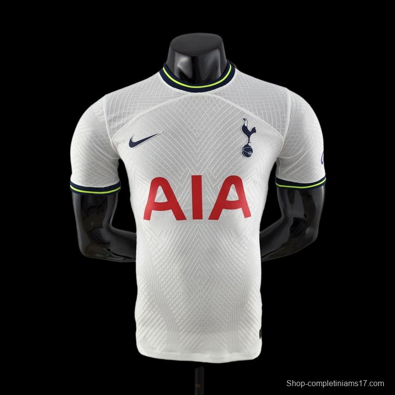 Player Version 22/23 Tottenham Hotspur Home Soccer Jersey