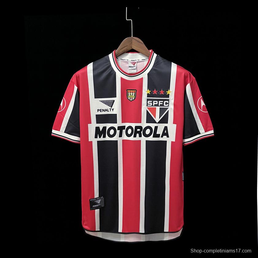 Retro 2000 Sao Paulo Away Soccer Jersey