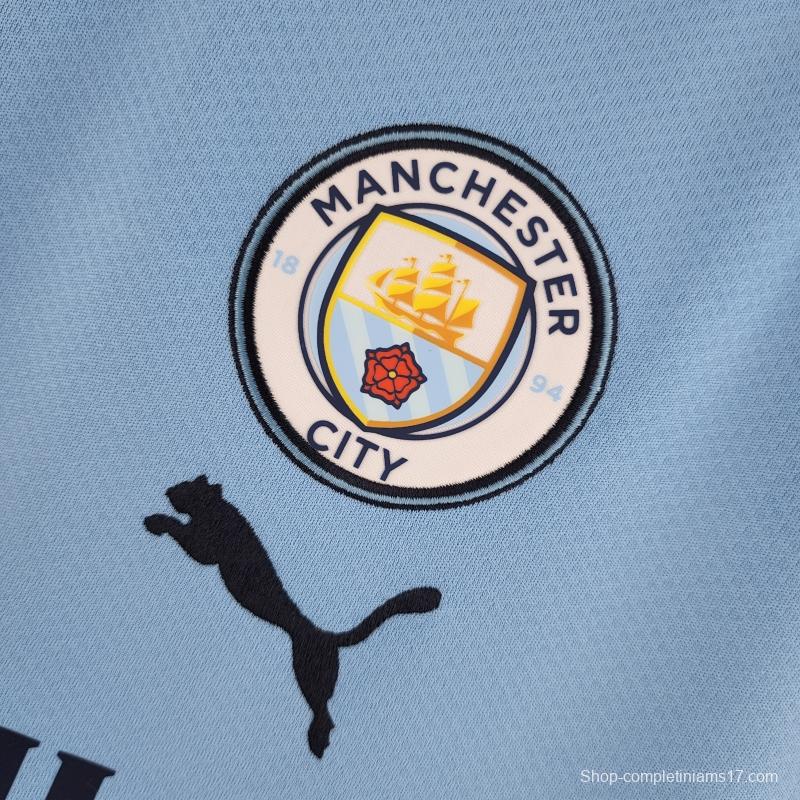 Retro 22/23 Manchester City Home Jersey