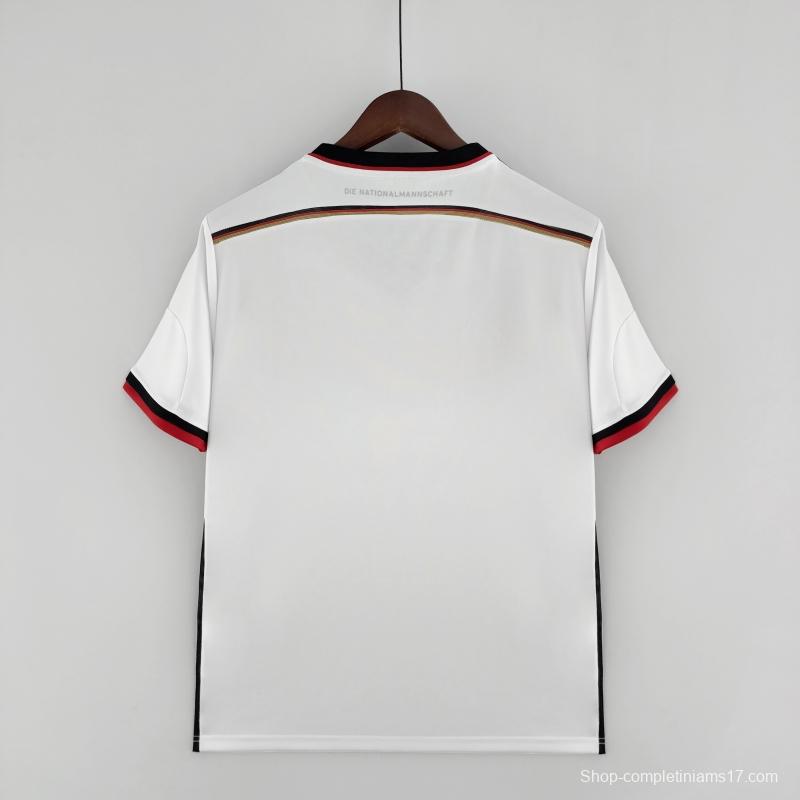 Retro 2014 Germany Home Soccer Jersey