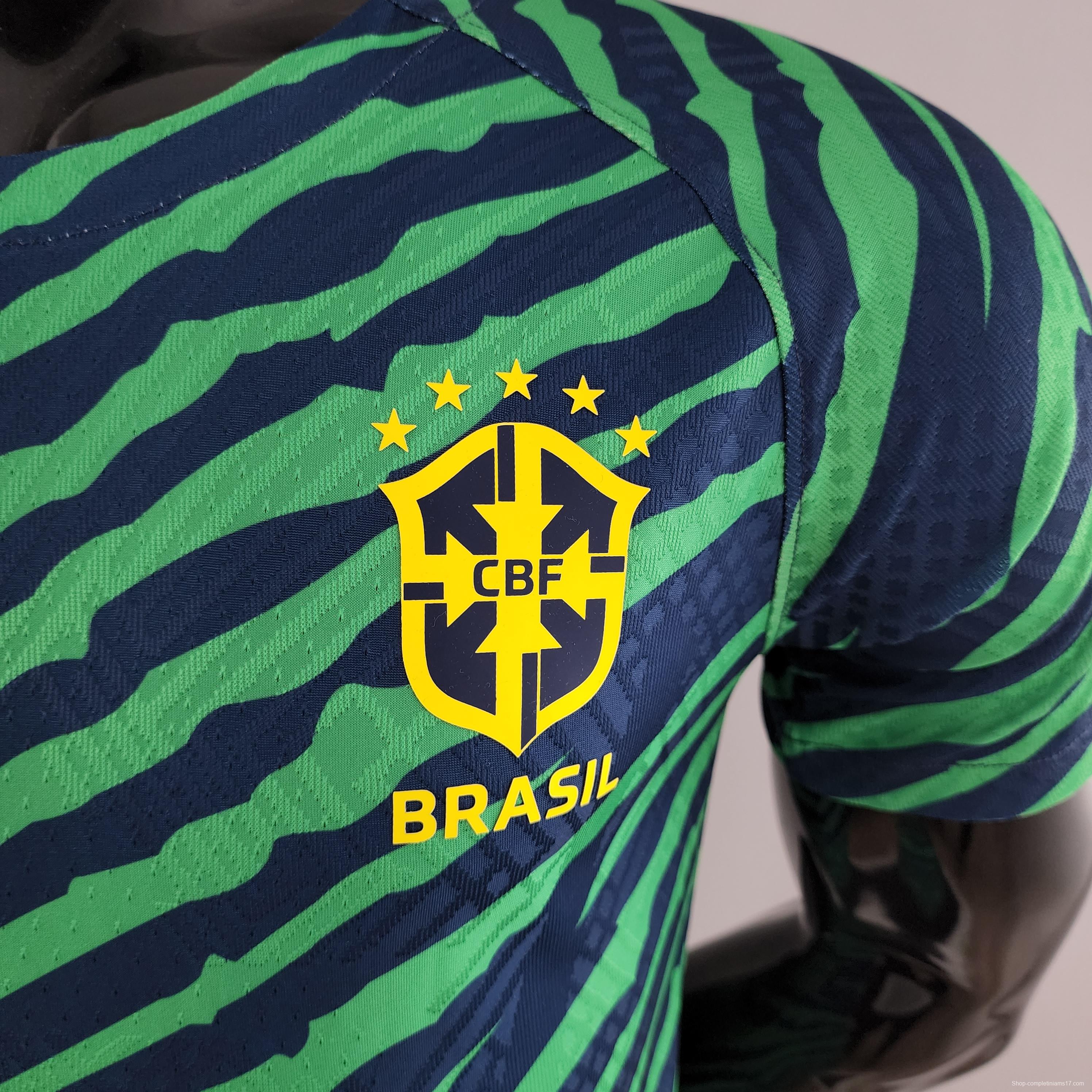 Player Version 2022 Brazil Special Edition Green Blue