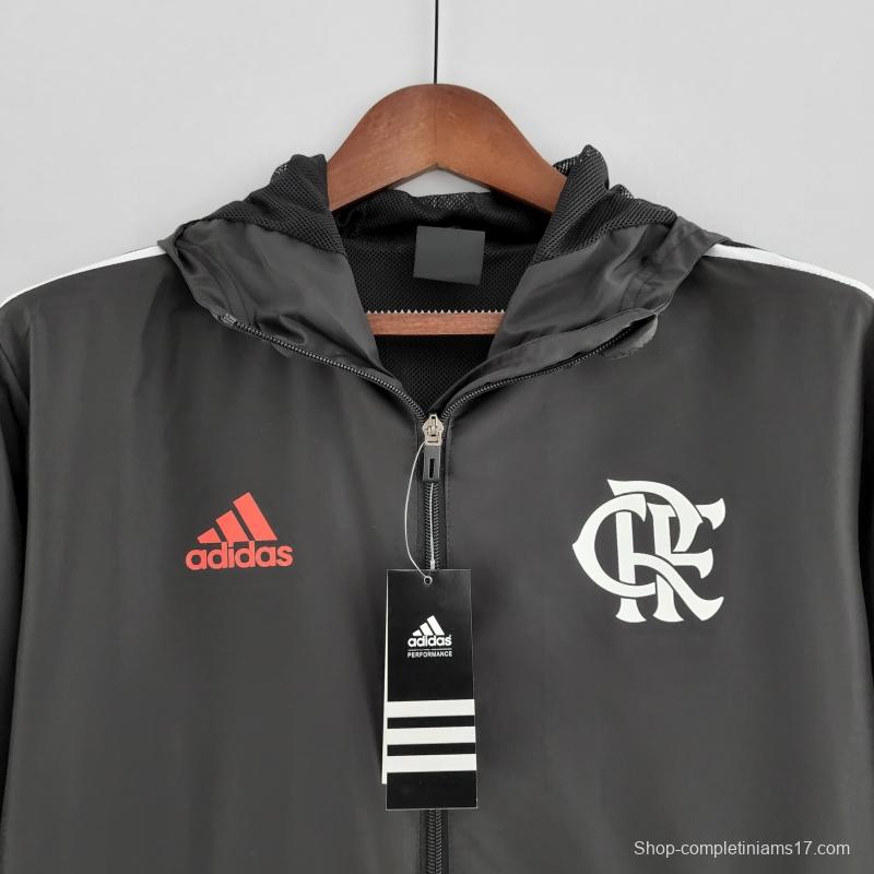 2022 Flamengo Windbreaker Black