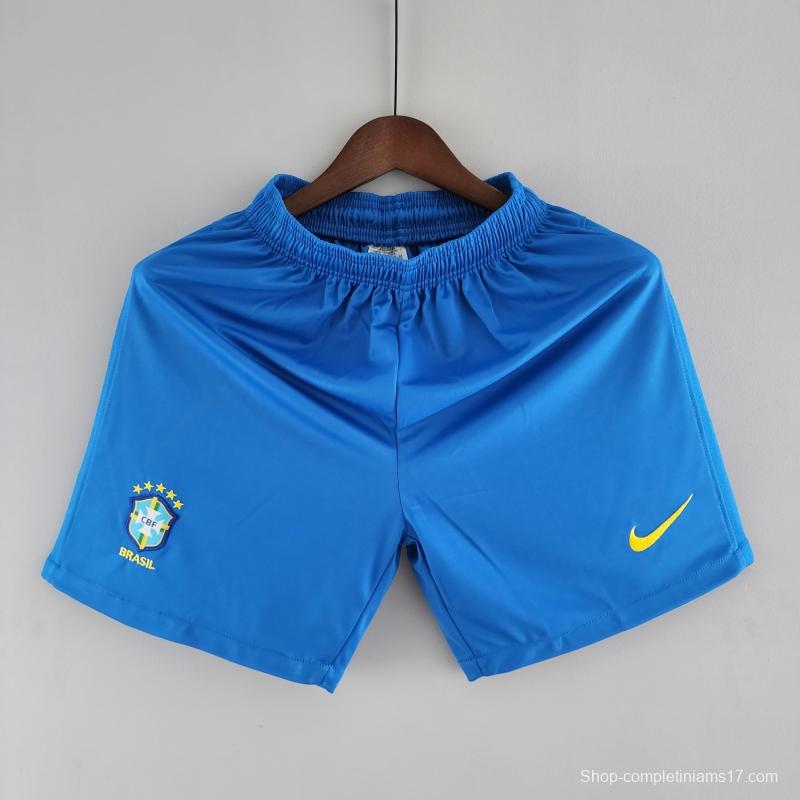 2022 Brazil Shorts Blue