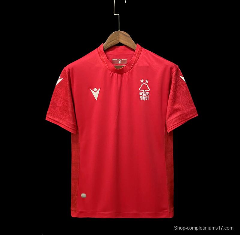 22/23 Nottingham Forest Home Soccer Jersey