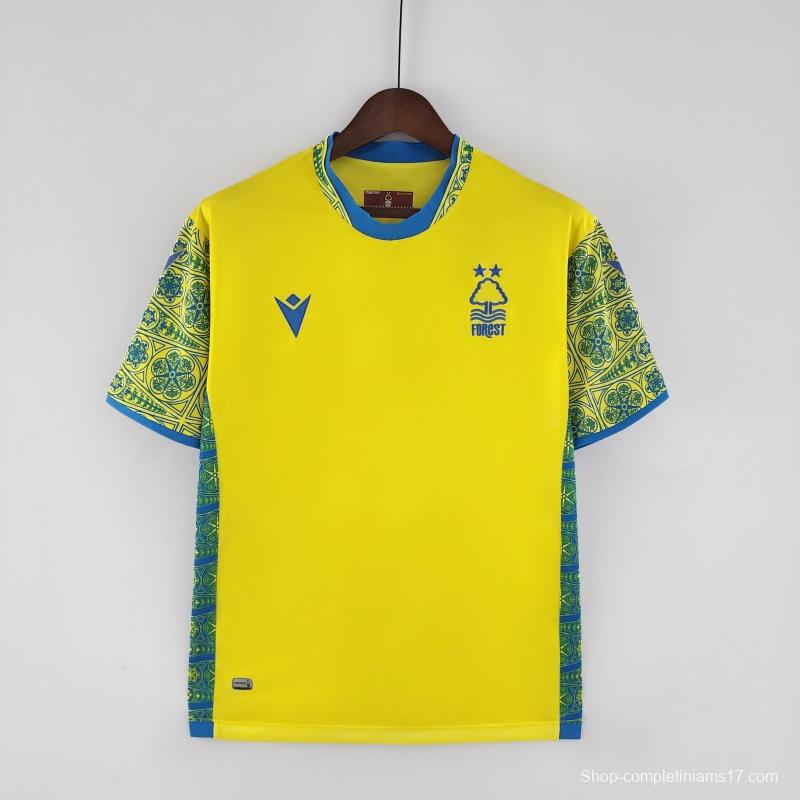 22/23 Nottingham Forest Away Soccer Jersey