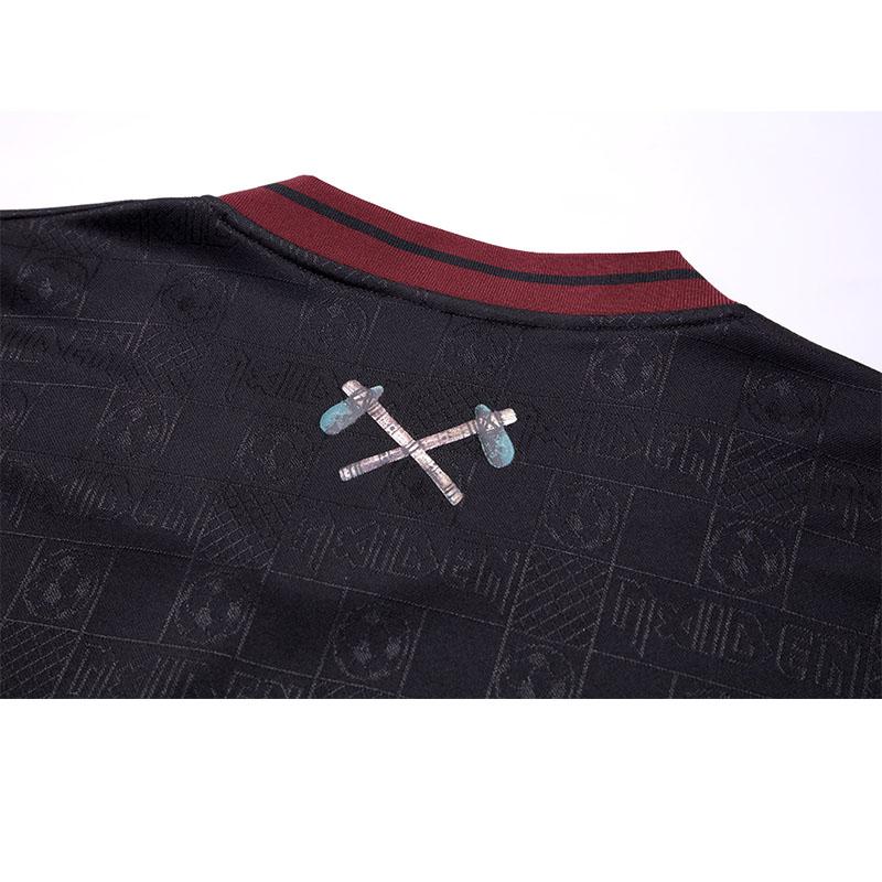 Retro 2016 West Ham United x Iron Maiden Black Jersey