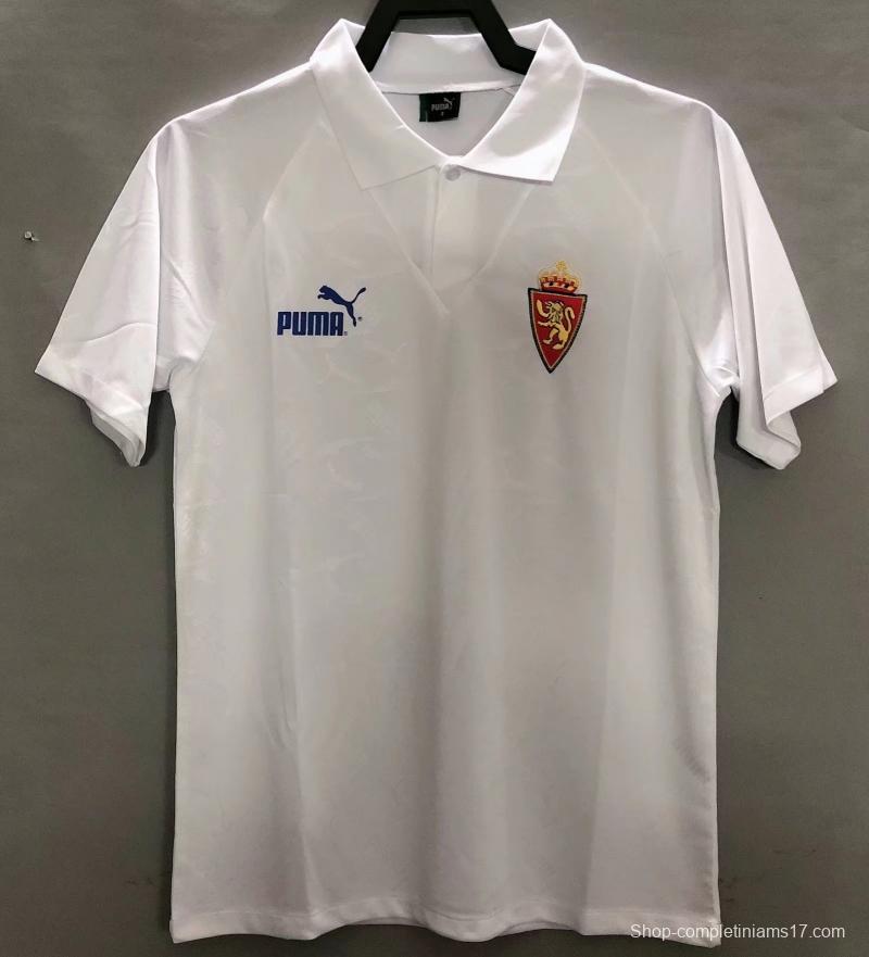 Retro 94/95 Zaragoza Home Soccer Jersey