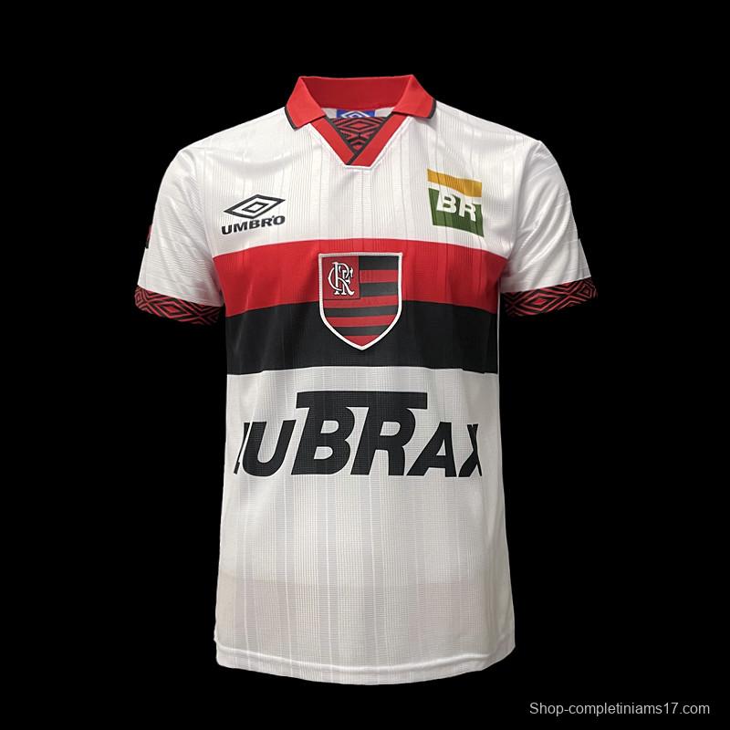 Retro 1995 Flamengo Away Soccer Jersey