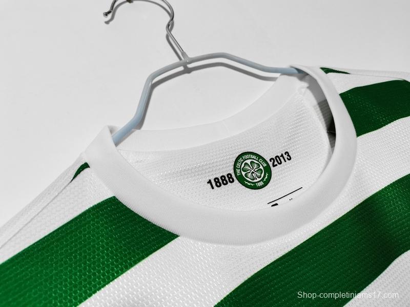 Retro 2012/13 Celtic Home 125th Anniversary Soccer Jersey