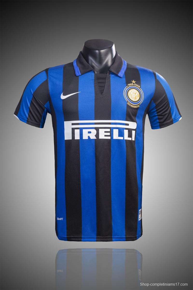 RETRO 07/08 Inter Milan Home Soccer Jersey