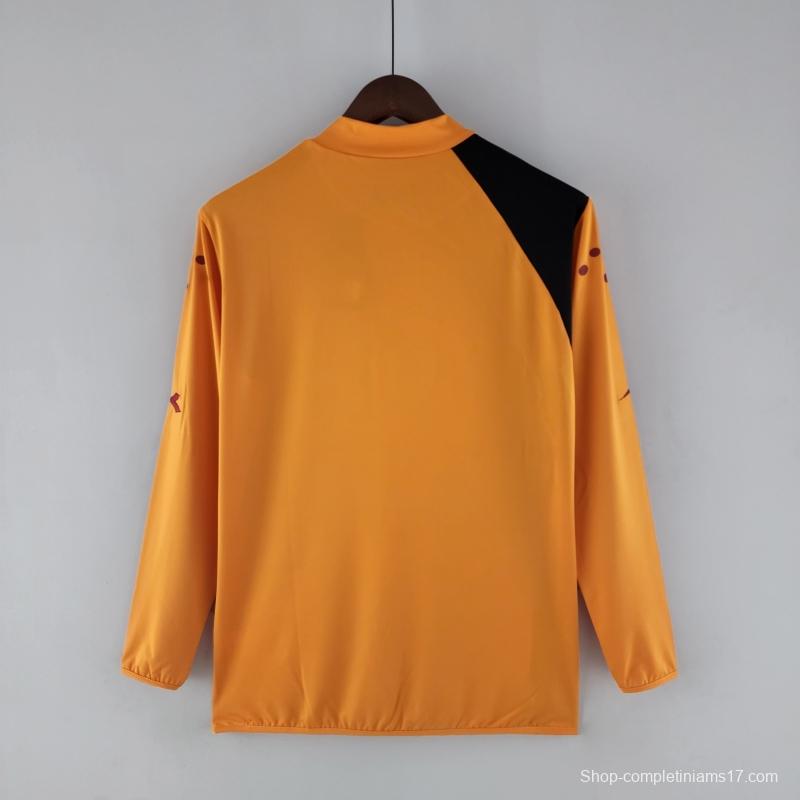 Retro 05/06 Long Sleeve Roma Home Soccer Jersey