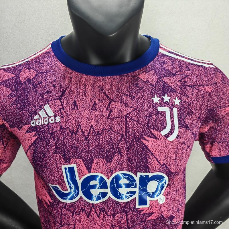 Player Version 22/23 Juventus Third Soccer Jersey