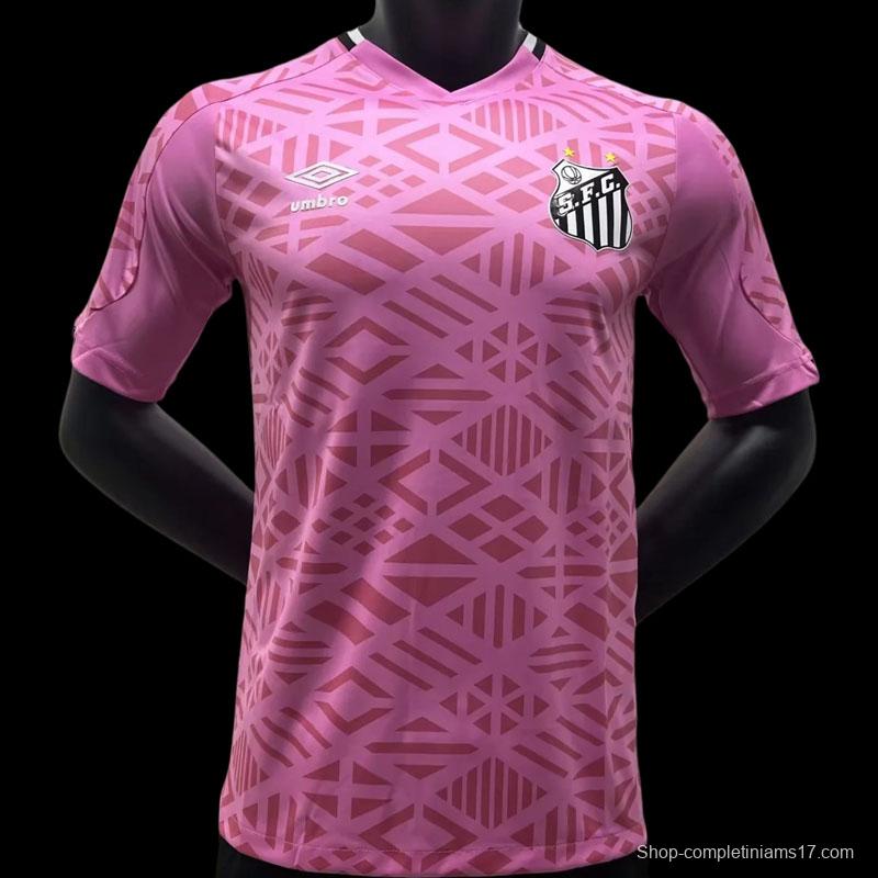 22/23 Santos Pink October Jersey