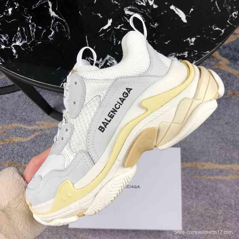 Men Balenciaga Triple-S Sneaker Grey/White Sneaker