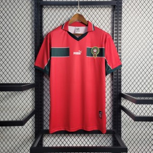 Retro 1998 Morocco Third Red Jersey