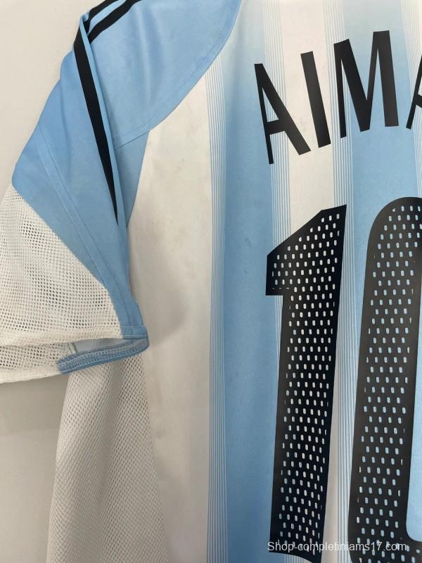 Retros 2004 Argentina Home Jersey