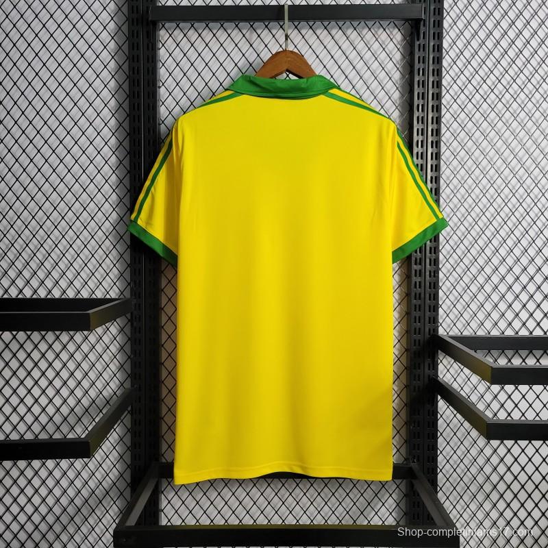 Retro 1997 Brazil Home Jersey