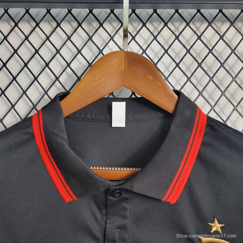 23-24 Flamengo Black POLO Jersey