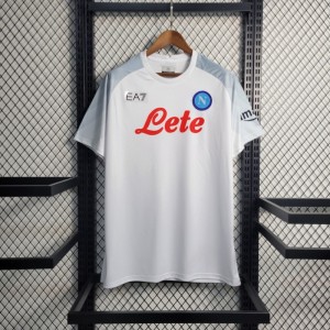 23-24 Napoli White European Away Jersey