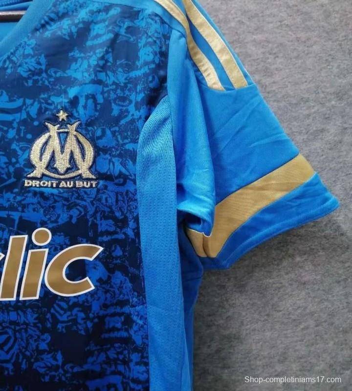 Retro 11/12 OLYMPIQUE MARSEILLE Away Blue Jersey