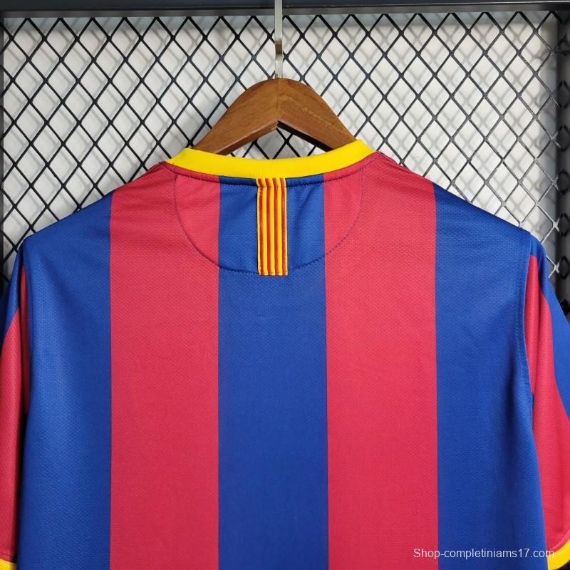 Retro 10/11 Barcelona Home Jersey