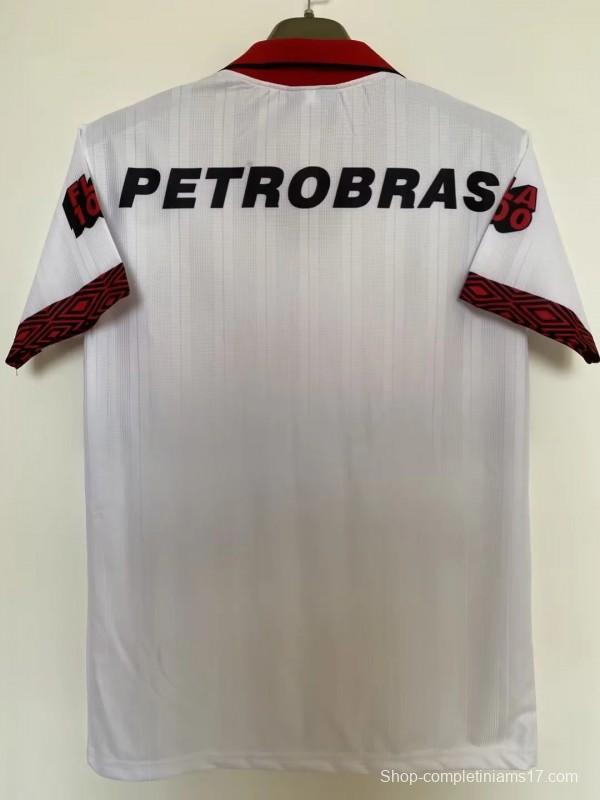 Retro 95/96 Flamengo Away White Special Edition Jersey