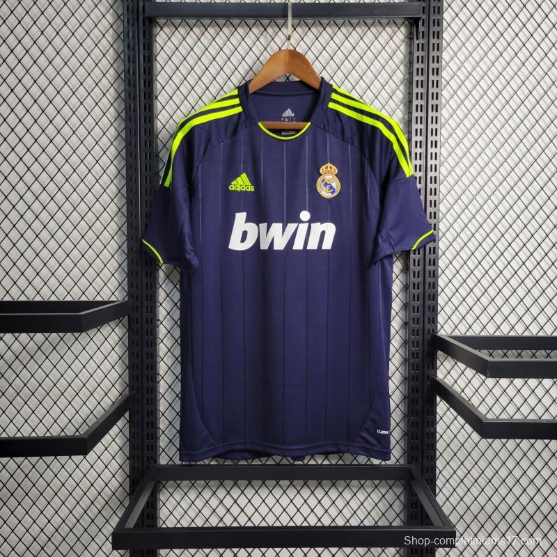 Retro 2012-13 Real Madrid Away Black Jersey