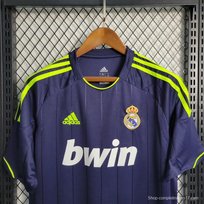 Retro 2012-13 Real Madrid Away Black Jersey