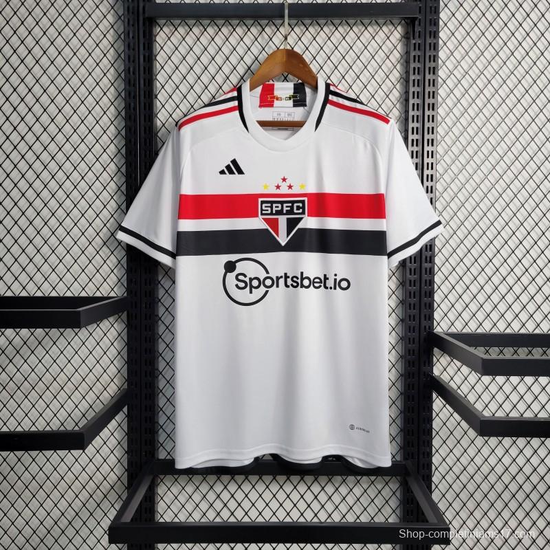 23-24 Sao Paulo Home Jersey