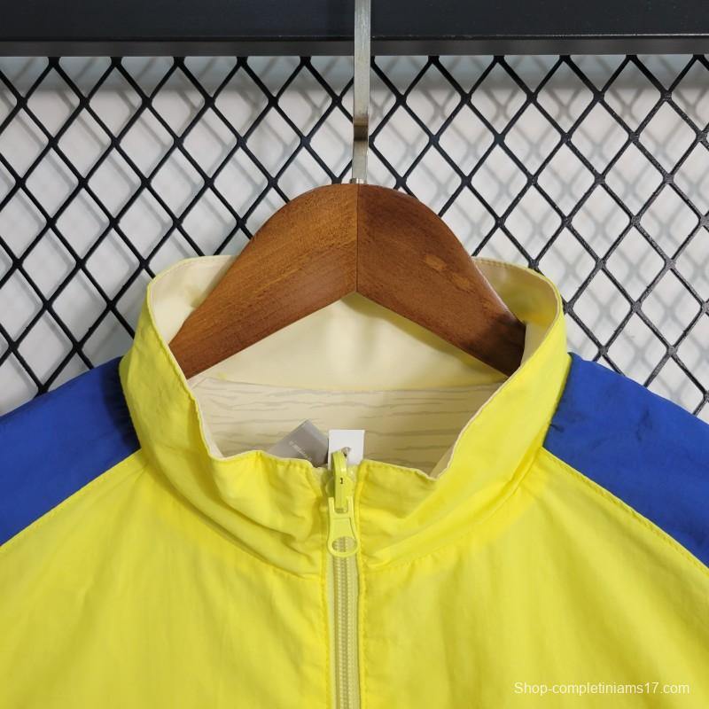 23-24 Windbreaker Al-Nassr FC Reversible Jacket