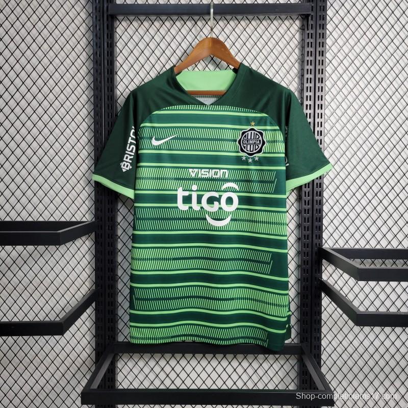 23-24 Paraguayan Club Olimpia Third Green Jersey