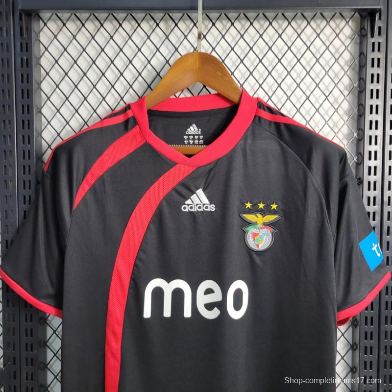 Retro 09-10 Benfica Away Black Jersey