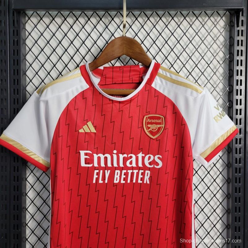 23-24 Kids Arsenal Home Jersey