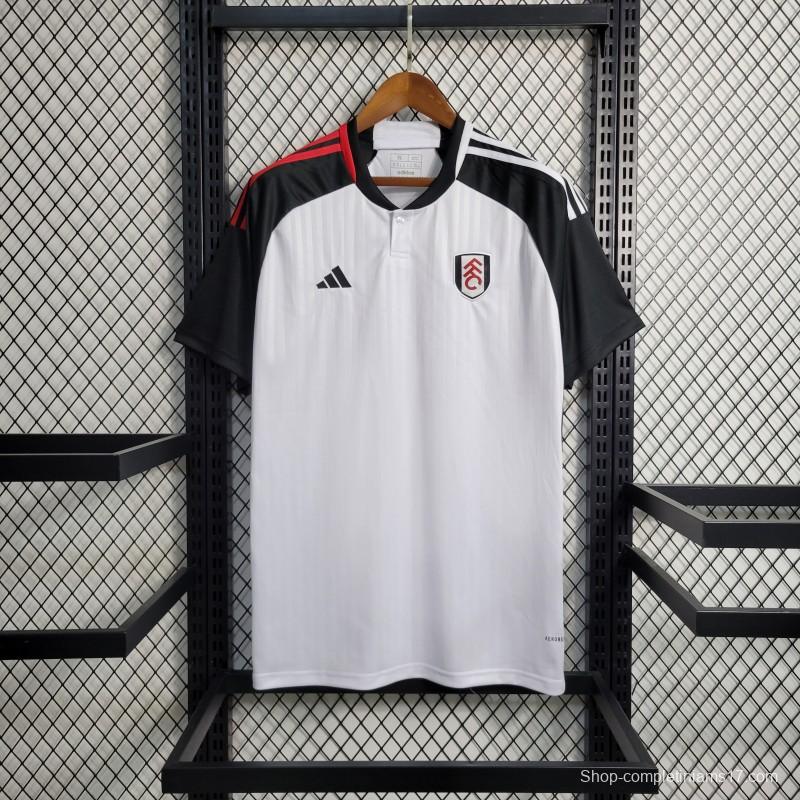 23-24 Fulham Home Soccer Jersey