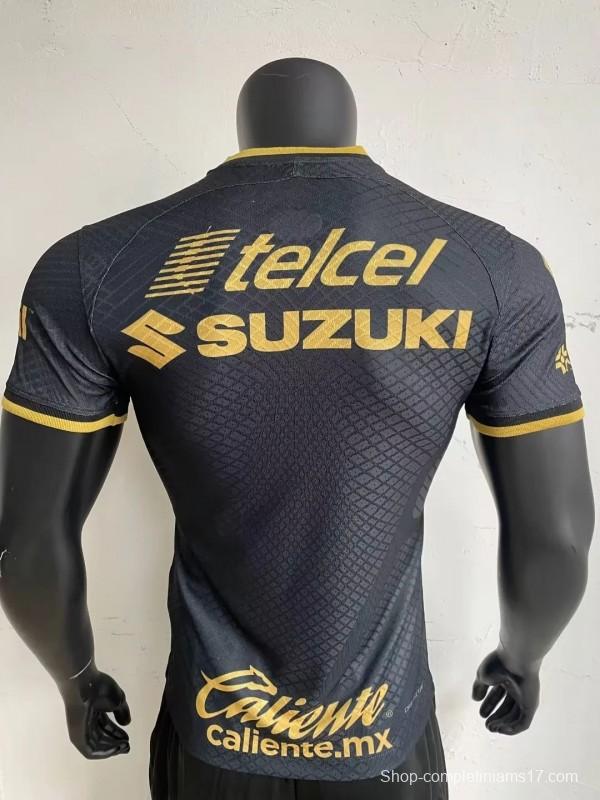 Player Version 23/24 Club America Away Black Jersey