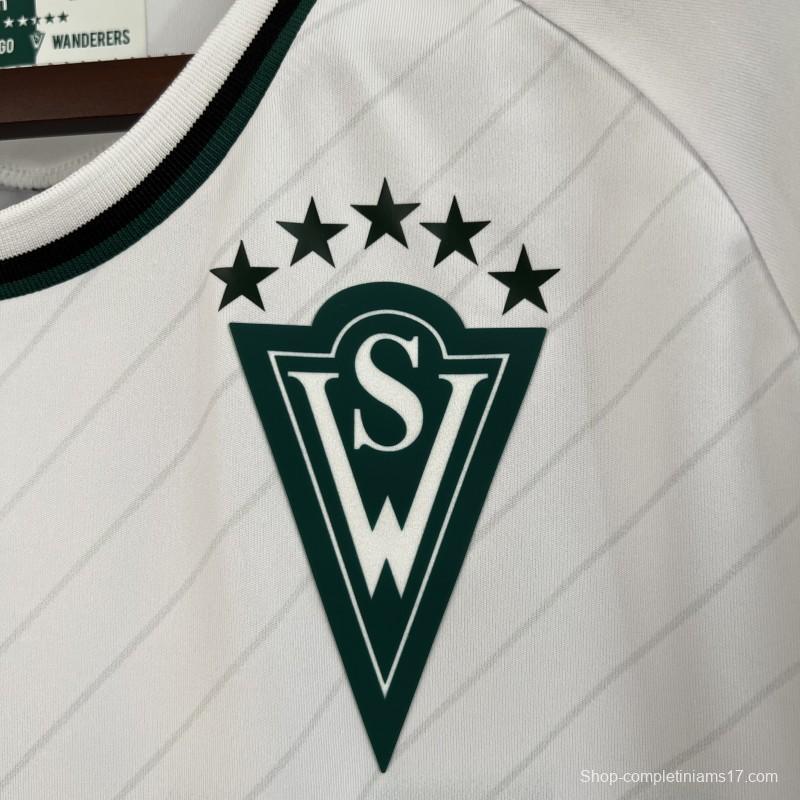 23/24 Santiago Wanderers Away White Jersey