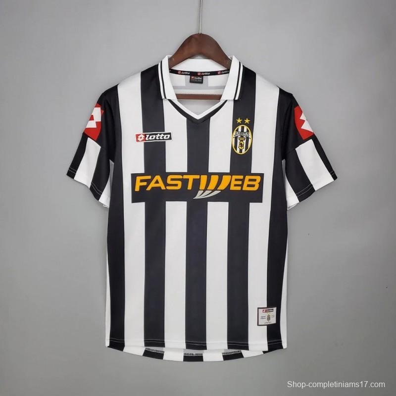 Retro 01/02 Juventus Home Jersey