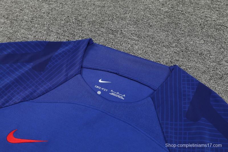 23-24 Barcelona Blue Short Sleeve+Shorts