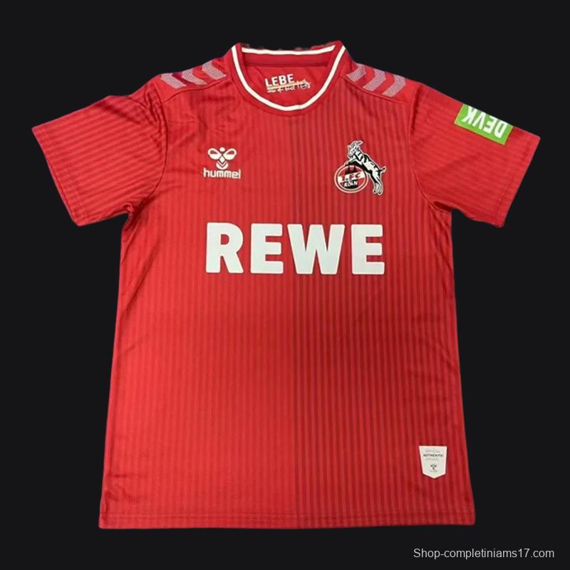 23/24 KOLN Away Red Jersey