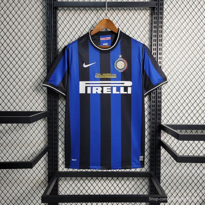 Retro 09-10 Inter Milan Home Jersey